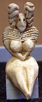 estatua divina madre descubierta en Mehrgarh